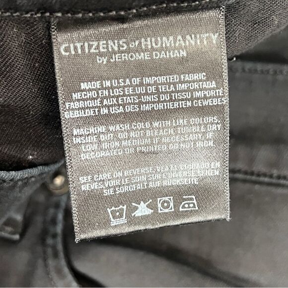 Citizens of Humanity Skinny Jeans Women Size 32 Zip Button Closure Made in U.S.A - Picture 5 of 8
